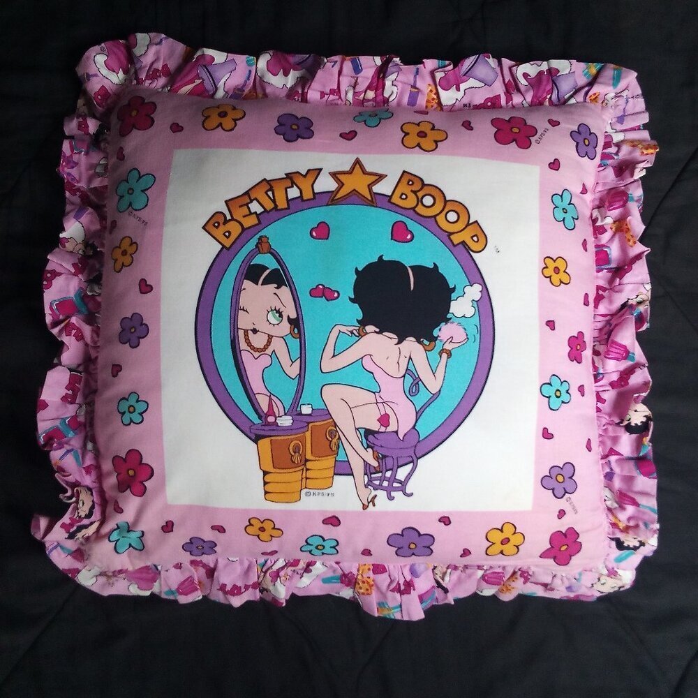 Vintage Betty Boop Princess Pillow